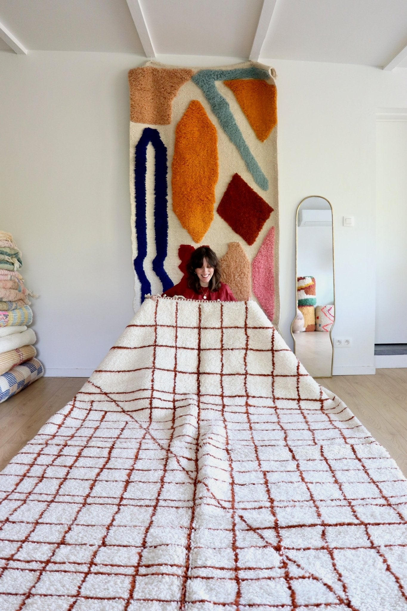 Tree of Colors Design Beni Ouarain Rug (1133) 287x200cm - The Square - Tree of Colors