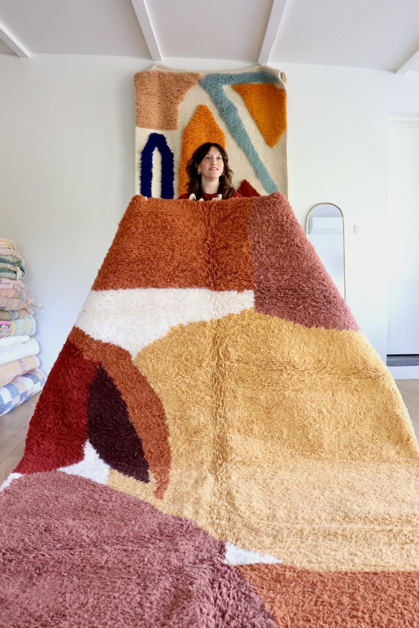 Tree of Colors Design Berber Rug (1135) 287x210cm - Autumn - Tree of Colors