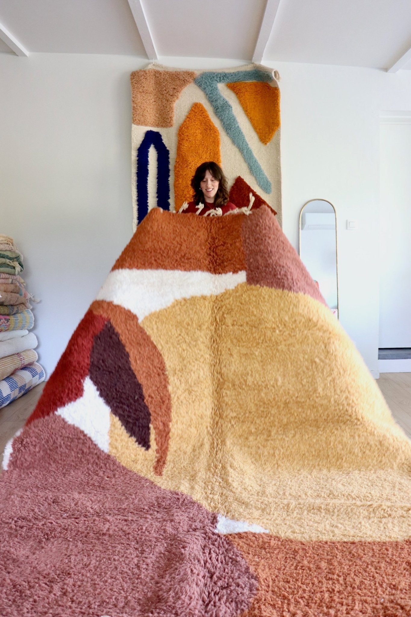 Tree of Colors Design Berber Rug (1135) 287x210cm - Autumn - Tree of Colors