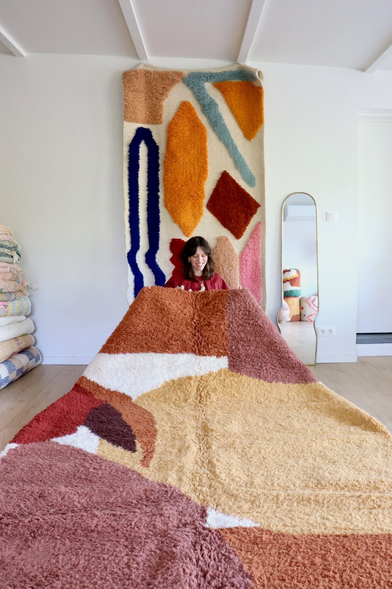 Tree of Colors Design Berber Rug (1135) 287x210cm - Autumn - Tree of Colors