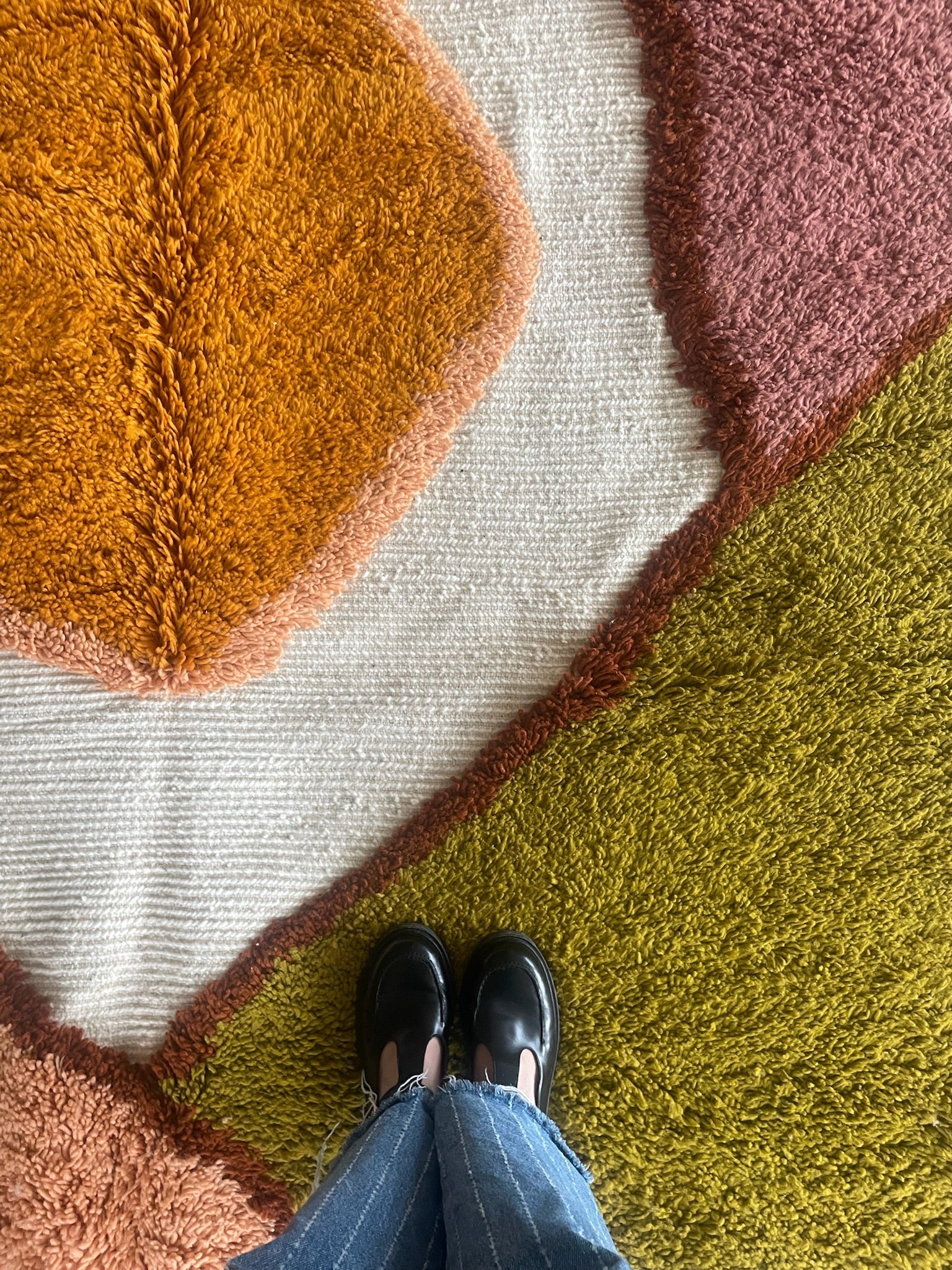 Tree of Colors Design Berber Rug (1181) 298x200cm - Breakfast - Tree of Colors
