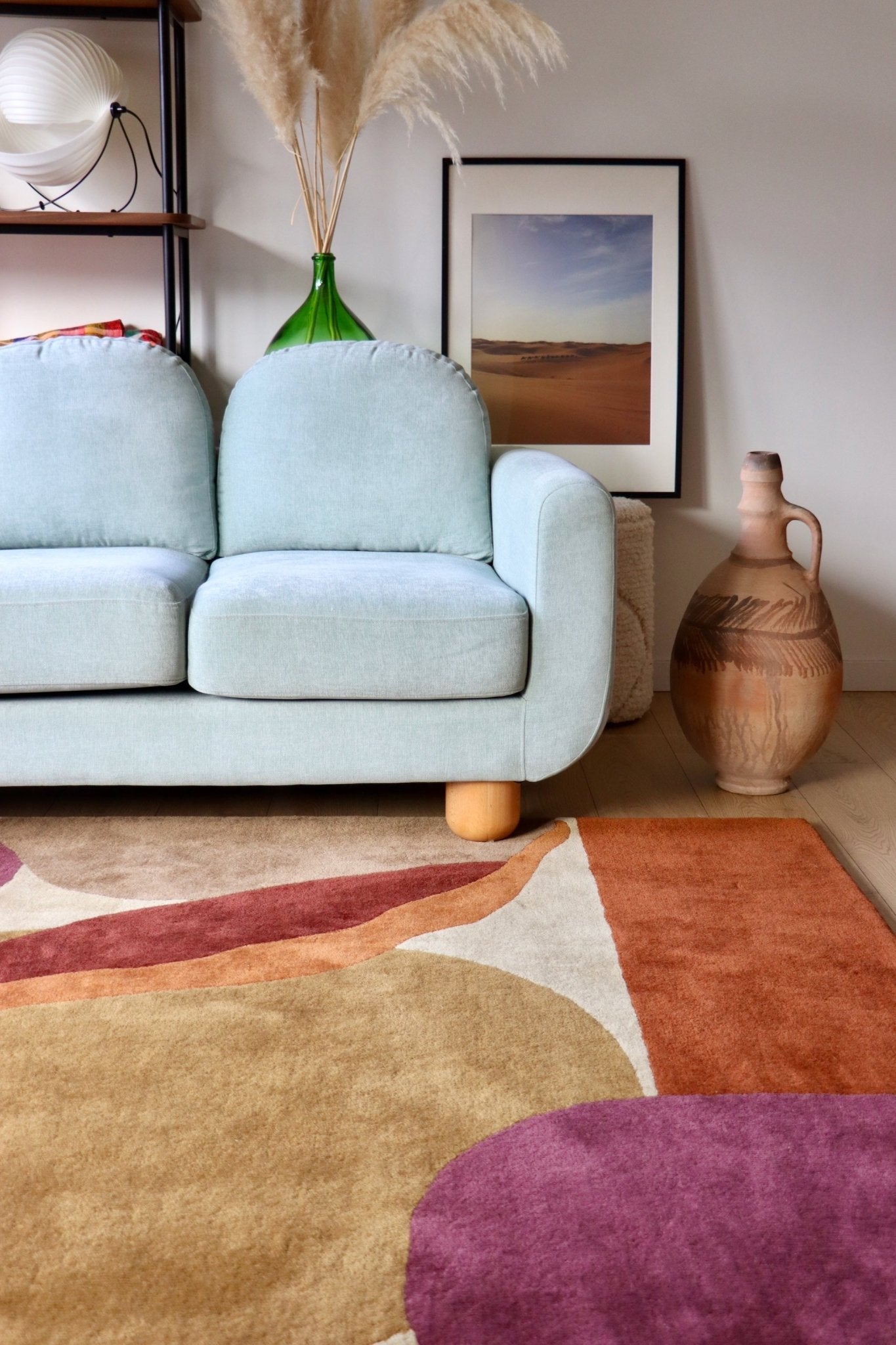 Tufted wool rug - Autumn - Tree of Colors