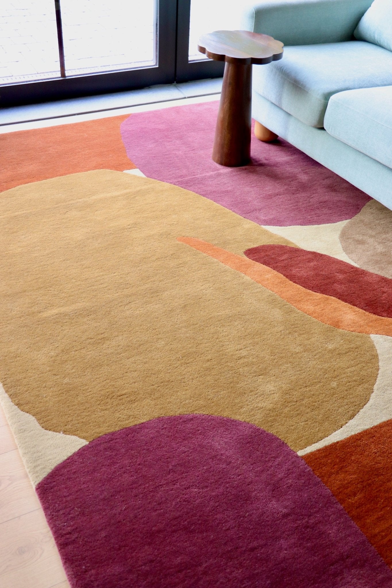 Tufted wool rug - Autumn - Tree of Colors