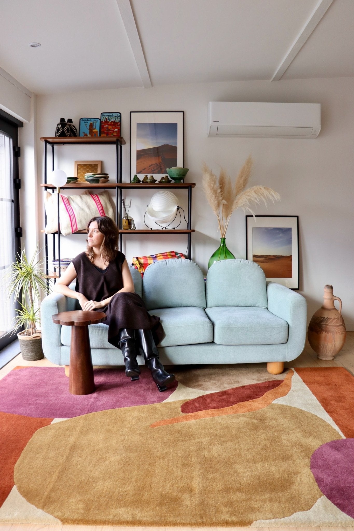 Tufted wool rug - Autumn - Tree of Colors