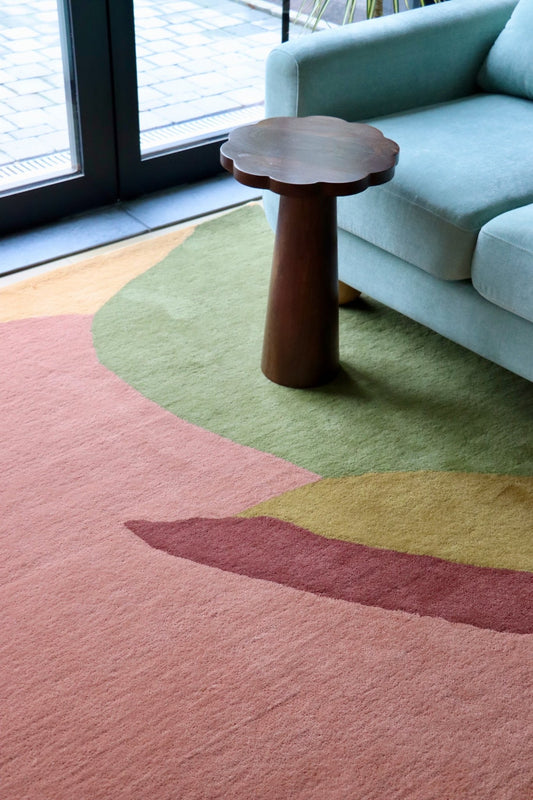 Tufted wool rug - Spring - Tree of Colors