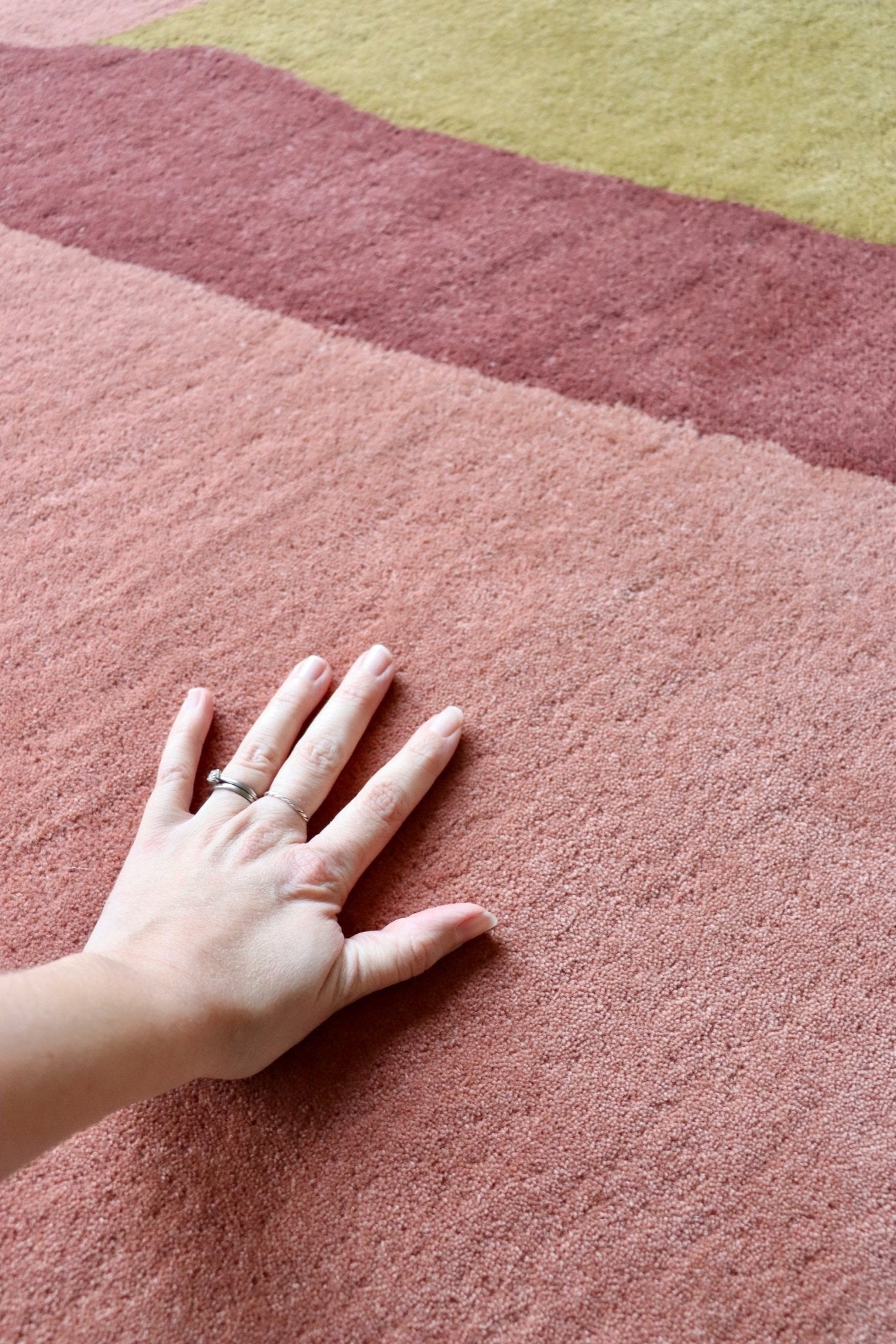 Tufted wool rug - Spring - Tree of Colors