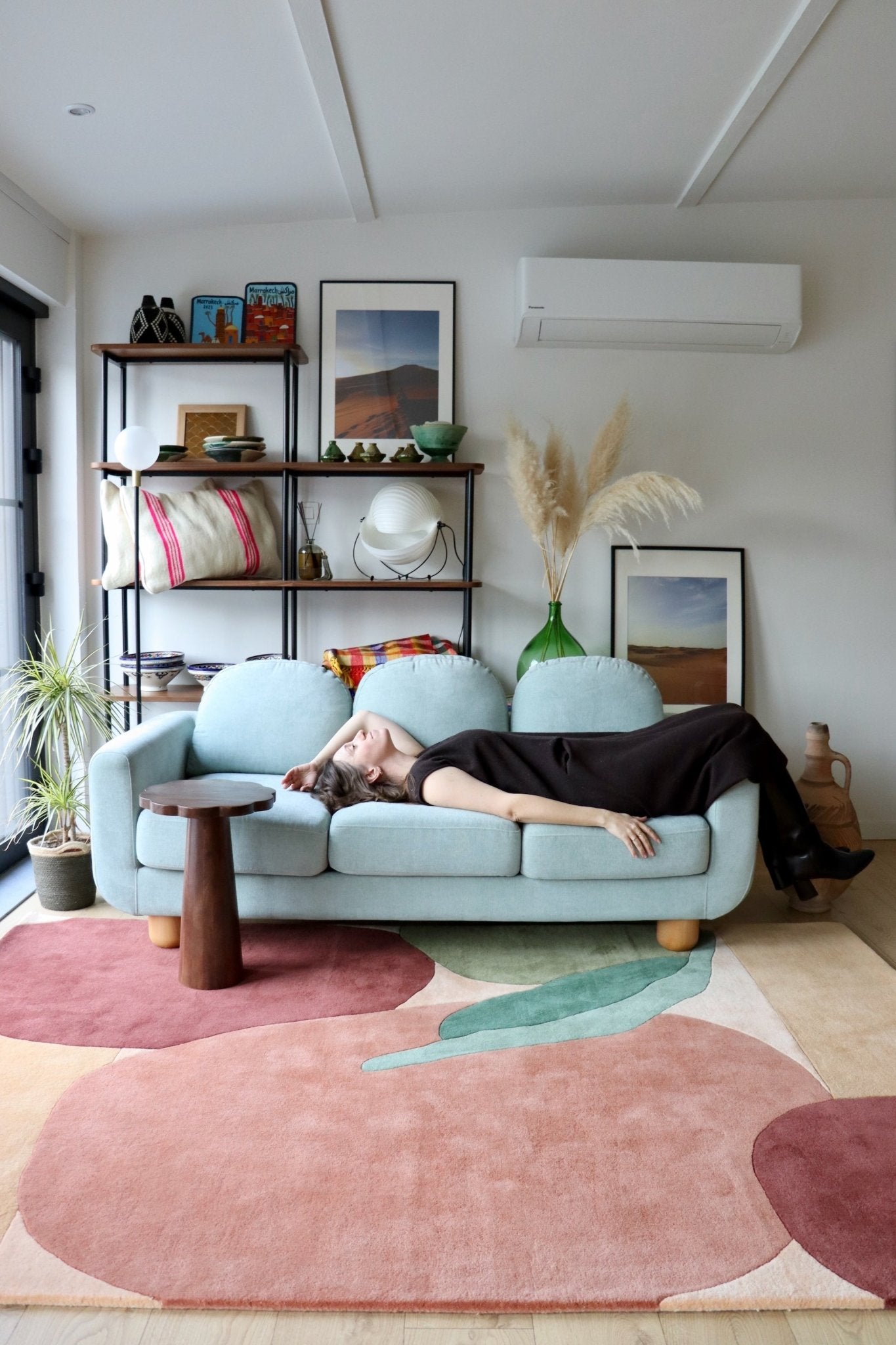 Tufted wool rug - Summer - Tree of Colors