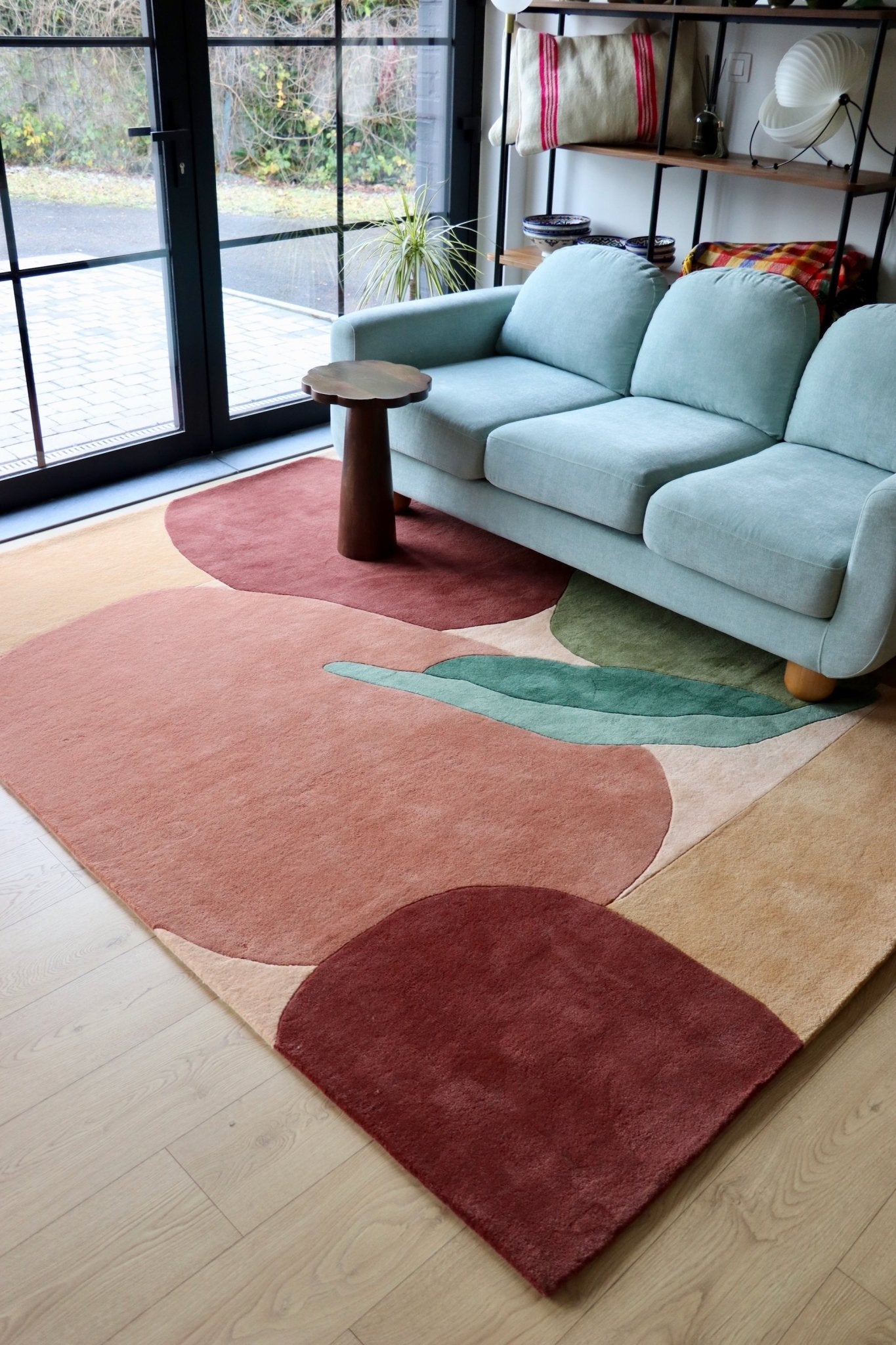 Tufted wool rug - Summer - Tree of Colors