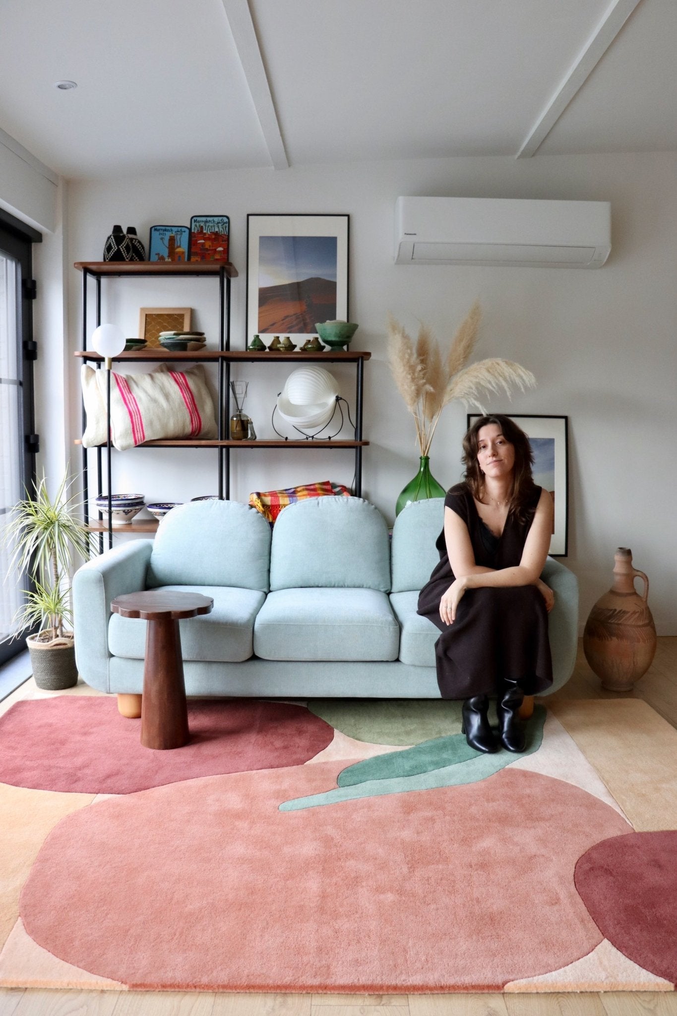 Tufted wool rug - Summer - Tree of Colors