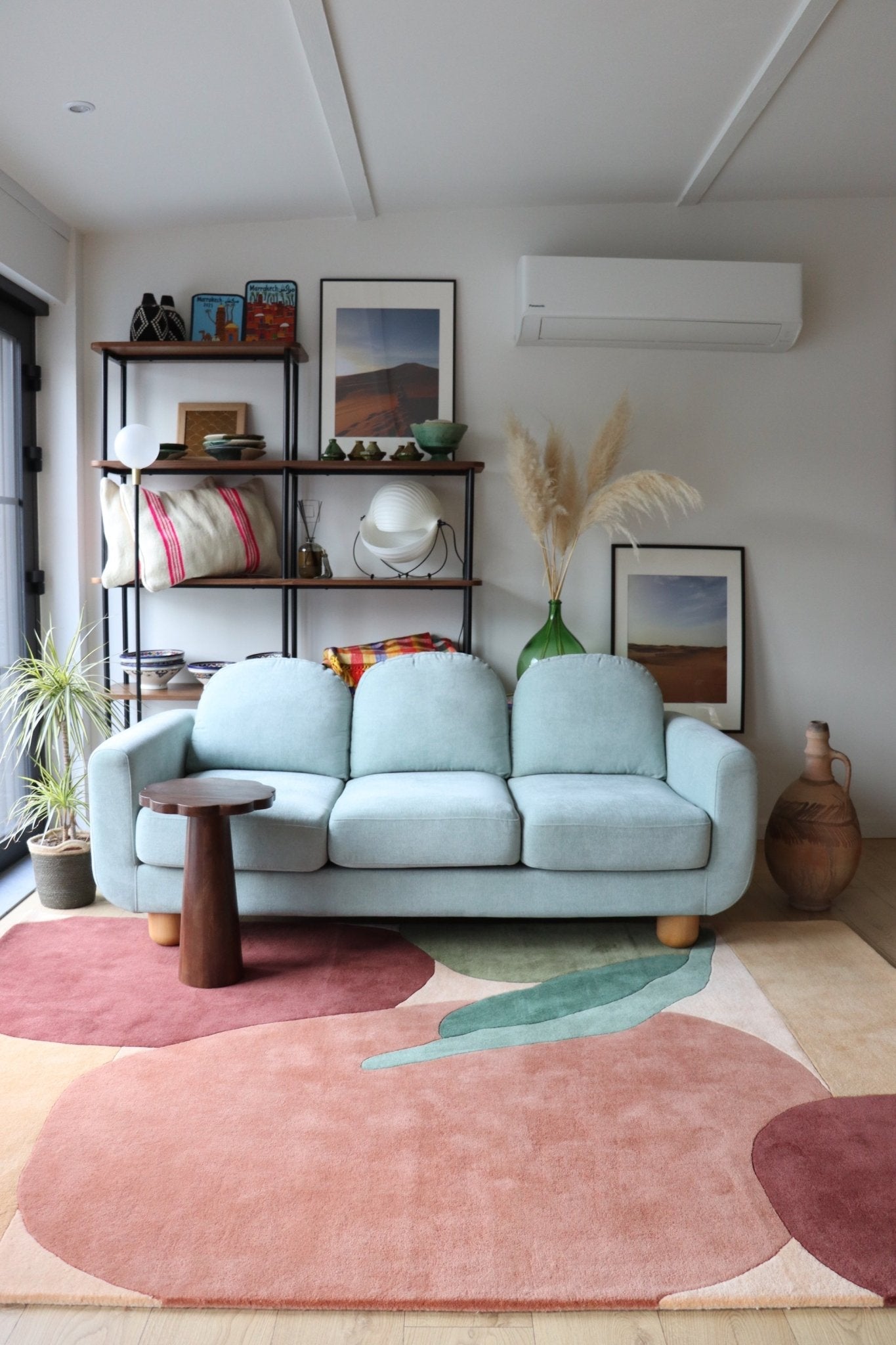 Tufted wool rug - Summer - Tree of Colors