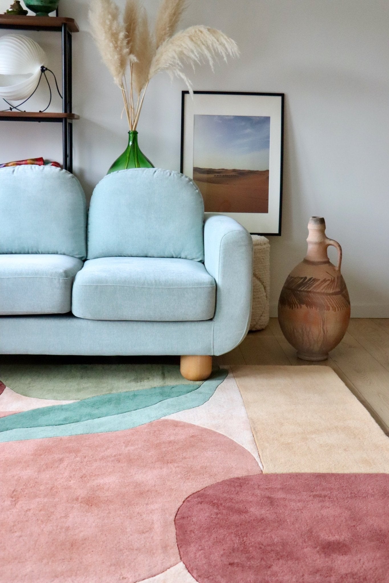 Tufted wool rug - Summer - Tree of Colors