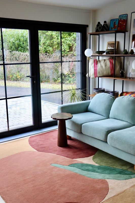 Tufted wool rug - Summer - Tree of Colors