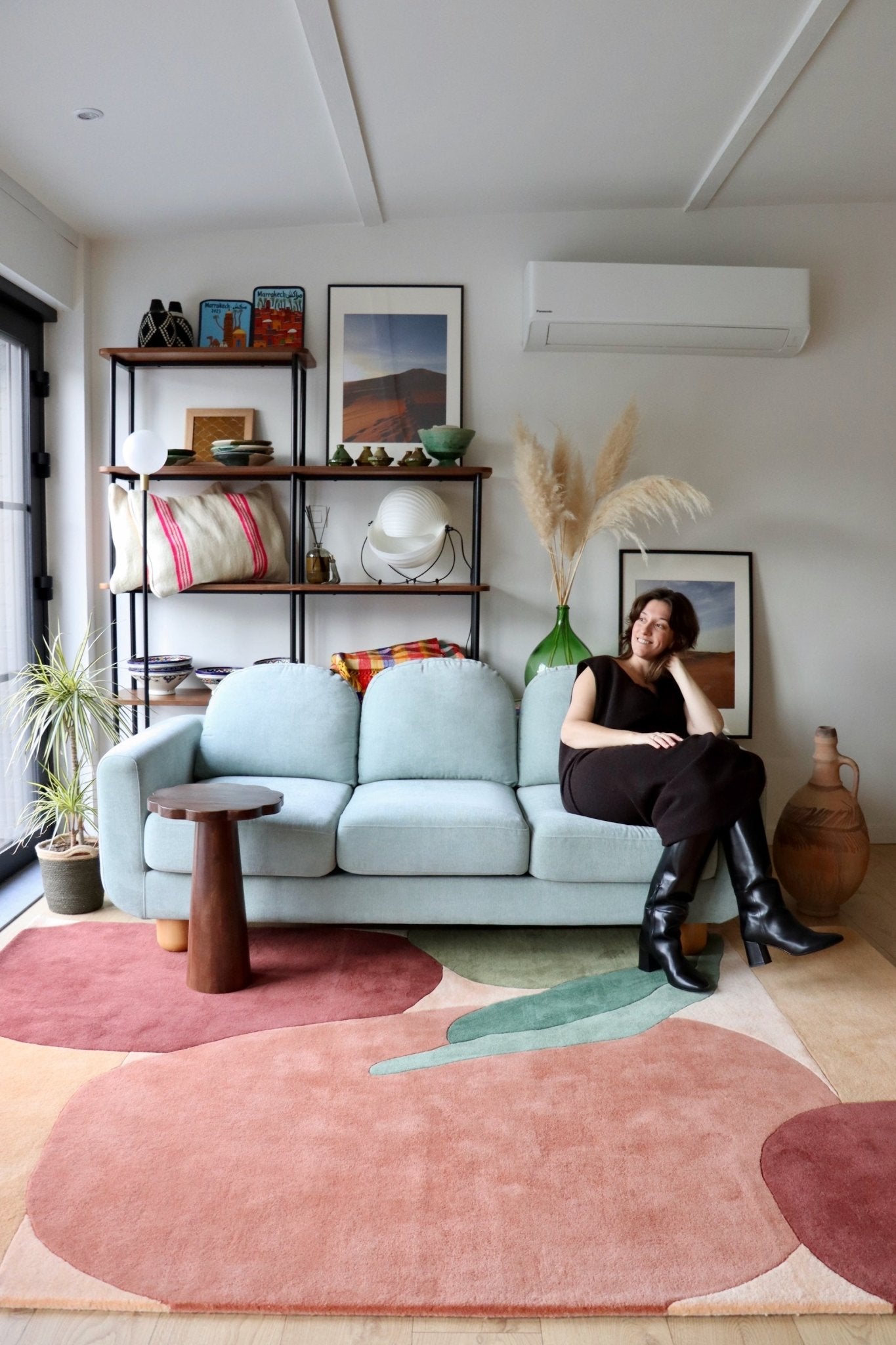 Tufted wool rug - Summer - Tree of Colors