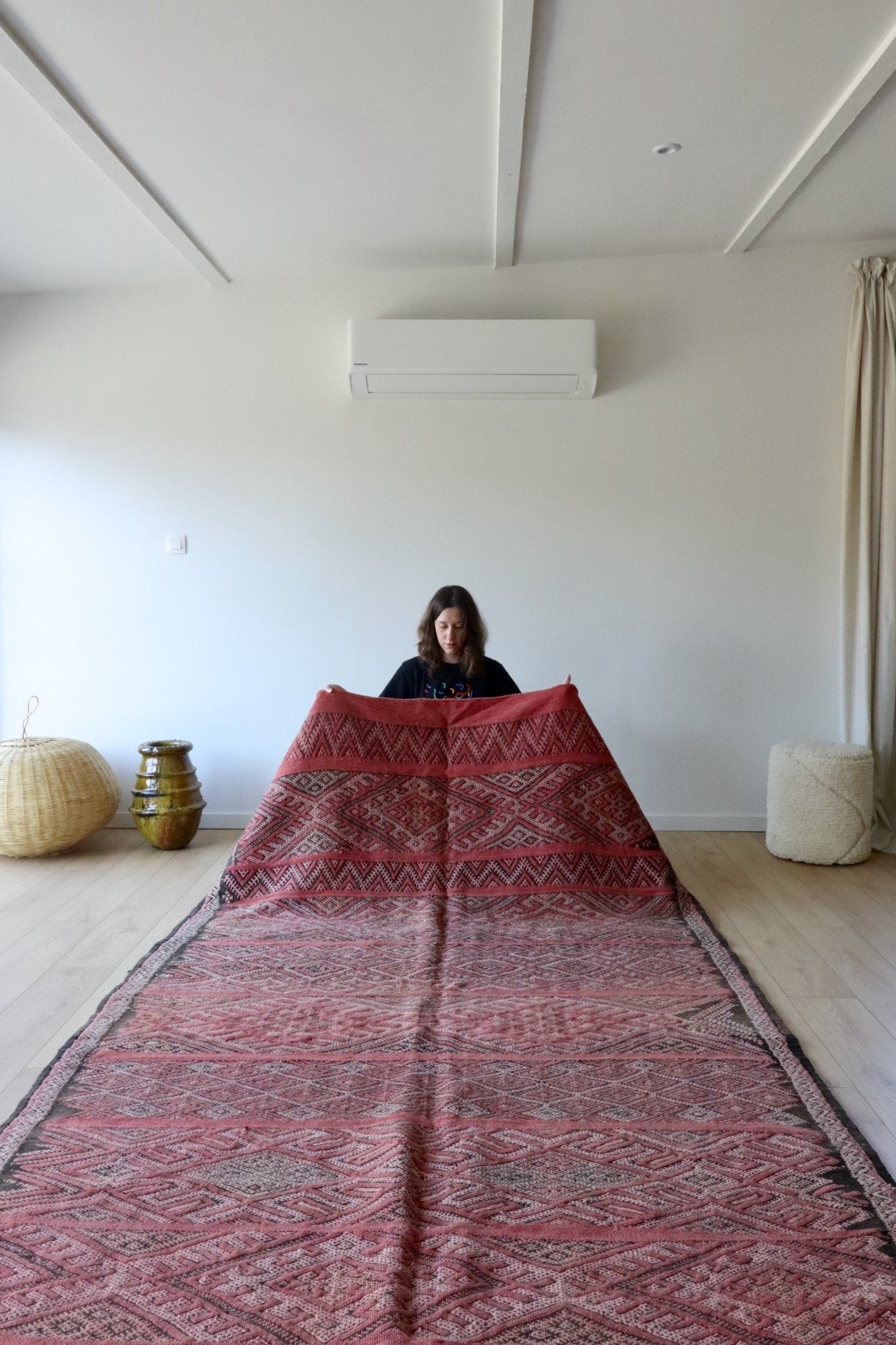 Vintage Berber Kilim Rug (840) 308x178cm - Tree of Colors