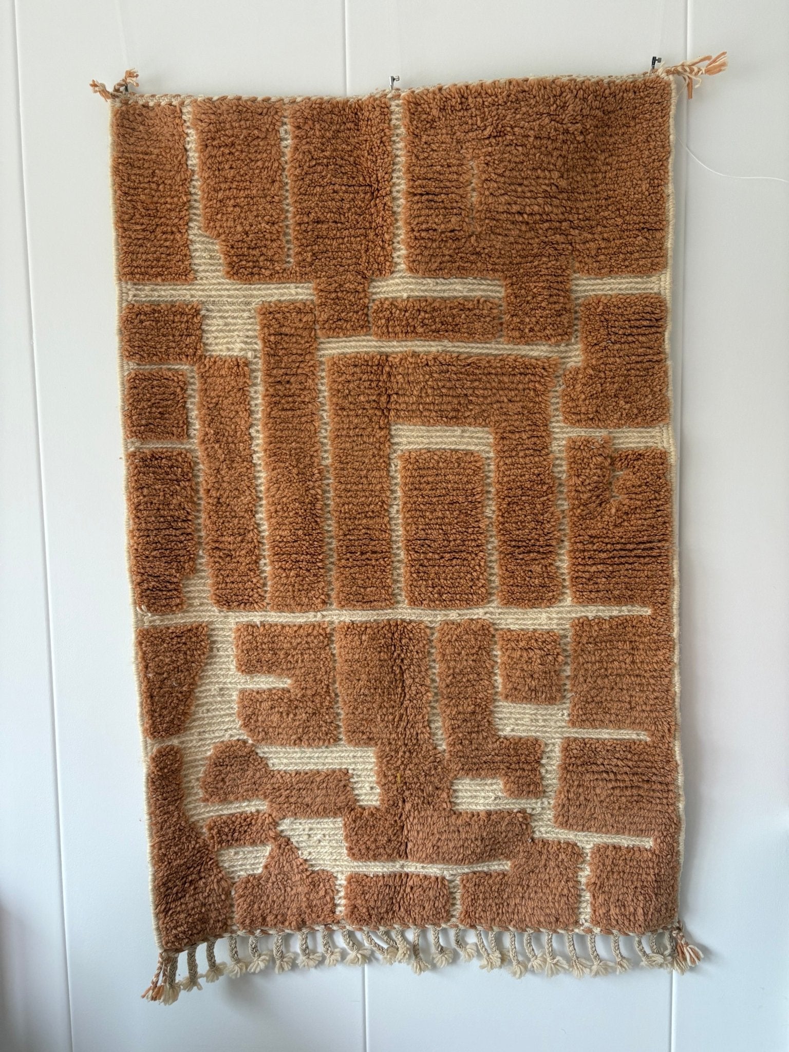 Wall Hanging Moroccan Rug (997) 153x100cm - Blush - Tree of Colors