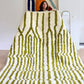 White and Green Berber Wool Rug made to order (9) - Tree of Colors