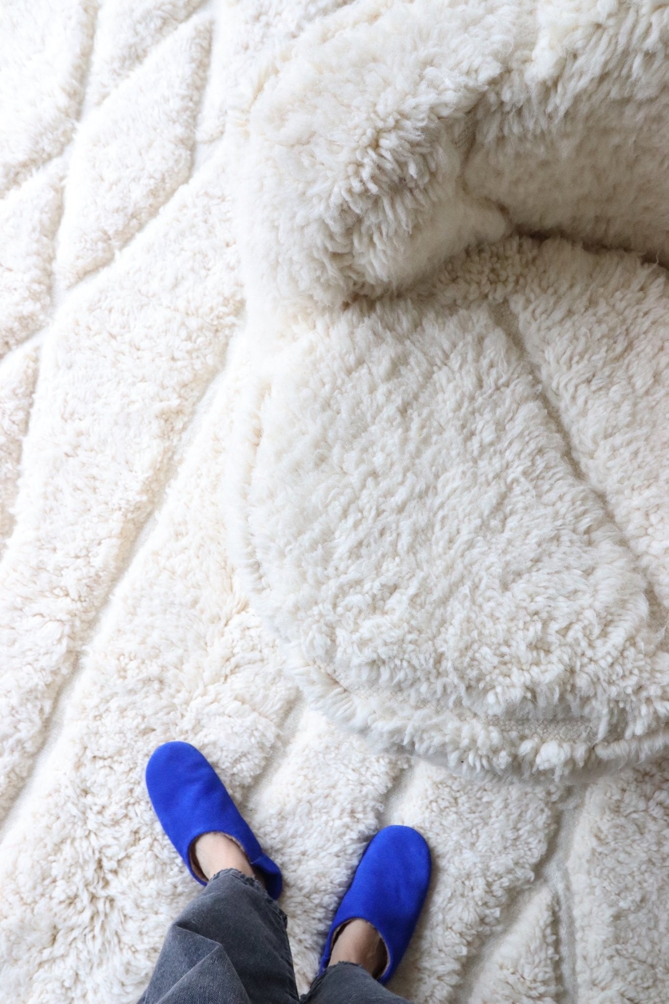 White Berber Chair - Tree of Colors