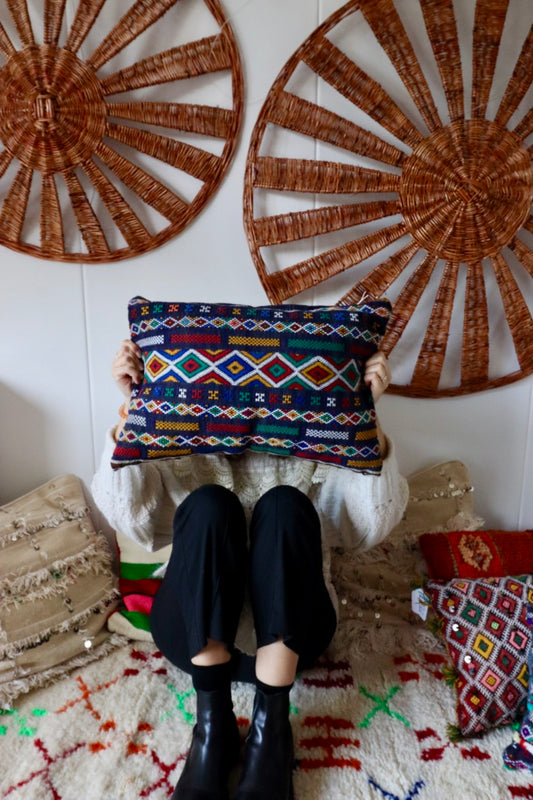 Moroccan Kilim Wool Cushion (14)