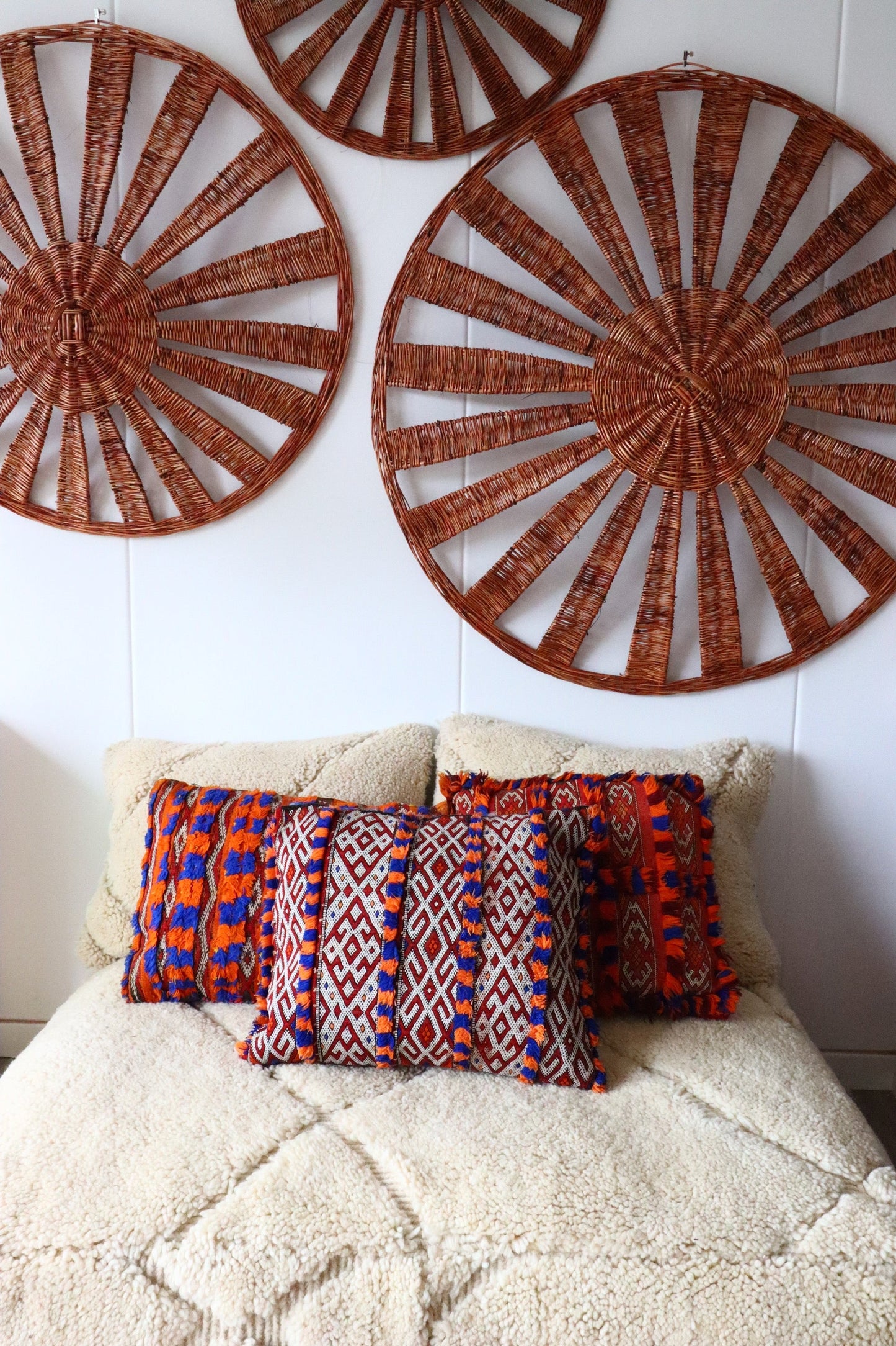 Moroccan Kilim Wool Cushion