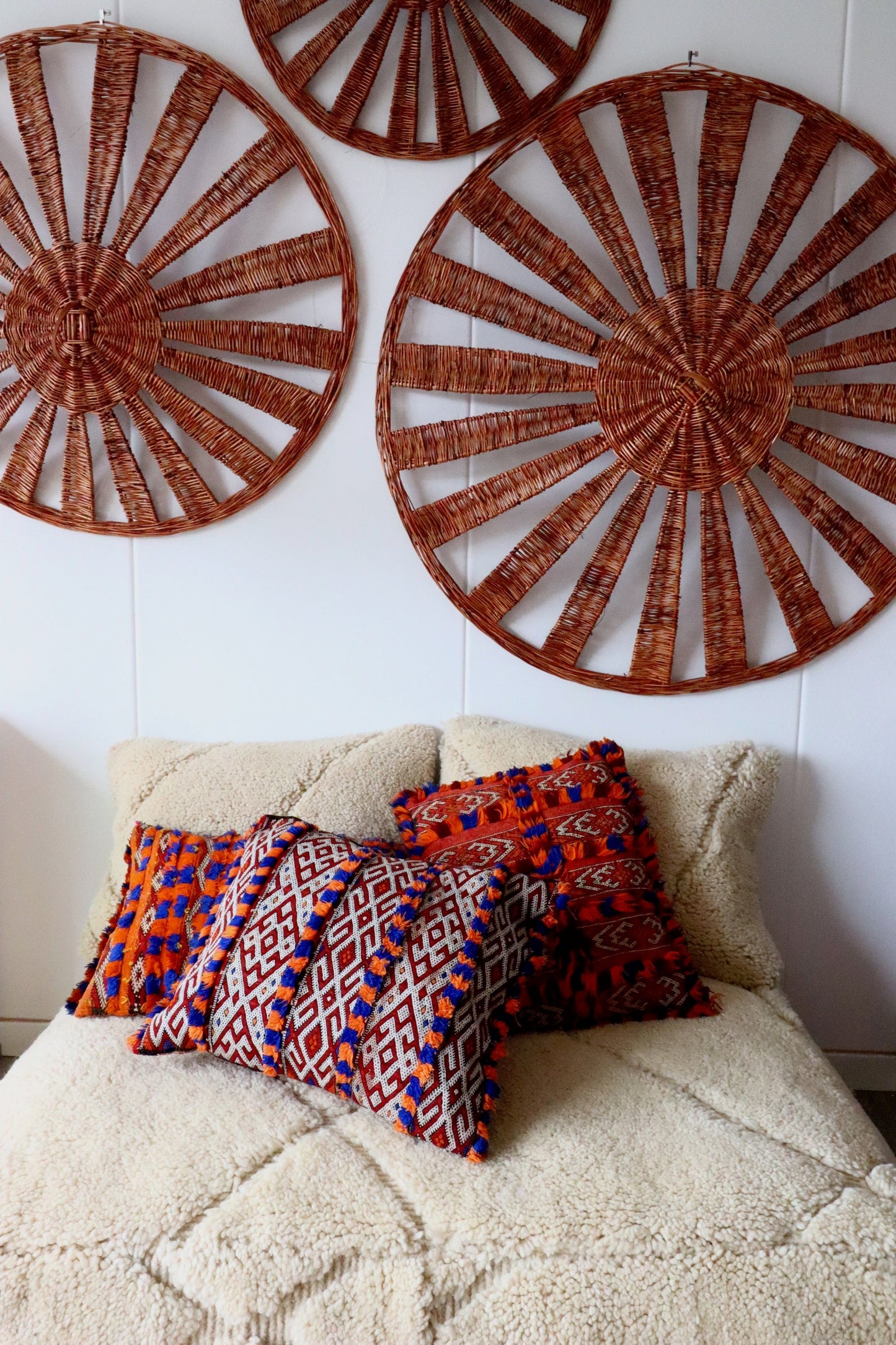 Moroccan Kilim Wool Cushion