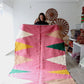 Pink Berber Wool Rug (303) 245x162cm - Circus