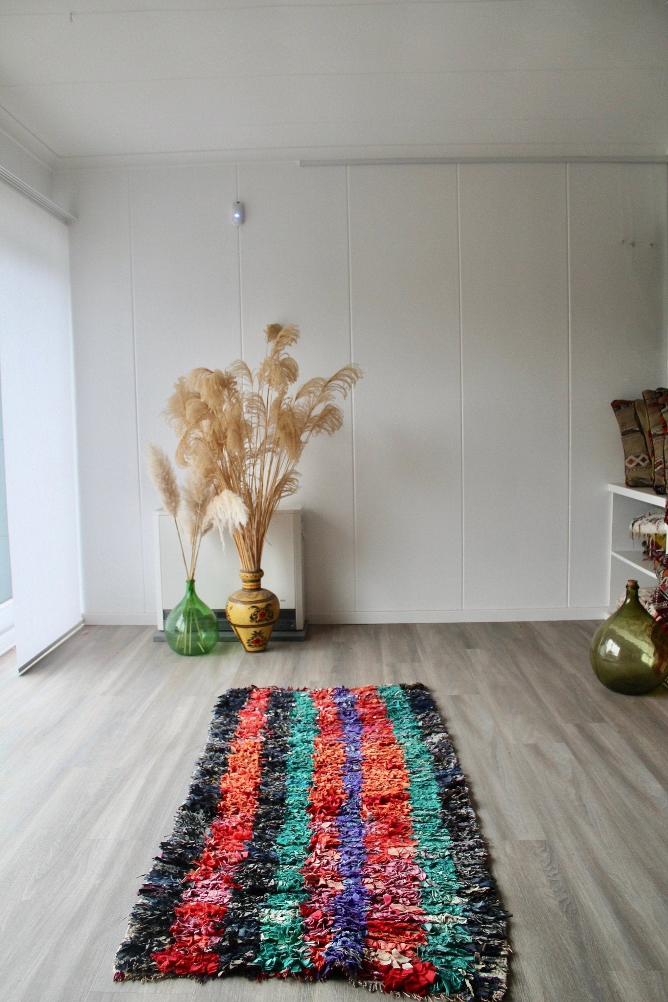 Boucherouite Moroccan Rug (41) 185x86cm - Tree of Colors