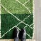 Green Berber Rug made to order (3) - Tree of Colors