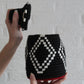 SEVILLE Black & White Moroccan Wool Basket