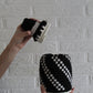 SEVILLE Black & White Moroccan Wool Basket