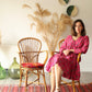 Set of 2 authentic  60's Audoux-Minet rattan chairs