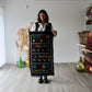 Black Berber Rug (57), Colorful Moroccan Rug 97x51cm