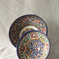 Grand bol en céramique, céramique peinte à la main à Fes, Maroc