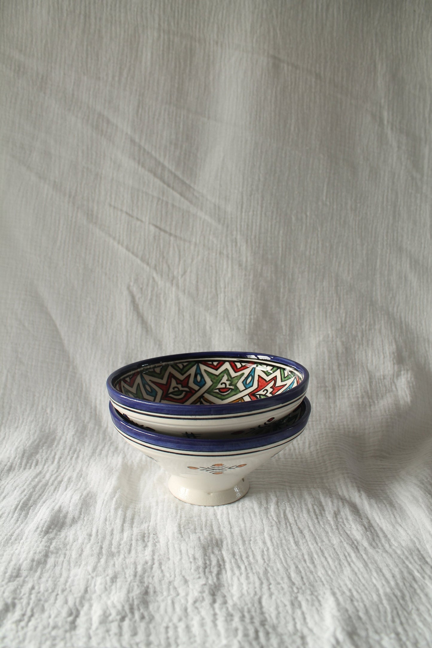 Small Ceramic Bowl, Hand painted ceramic in Fes, Morocco