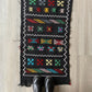 Black Berber Rug (57), Colorful Moroccan Rug 97x51cm