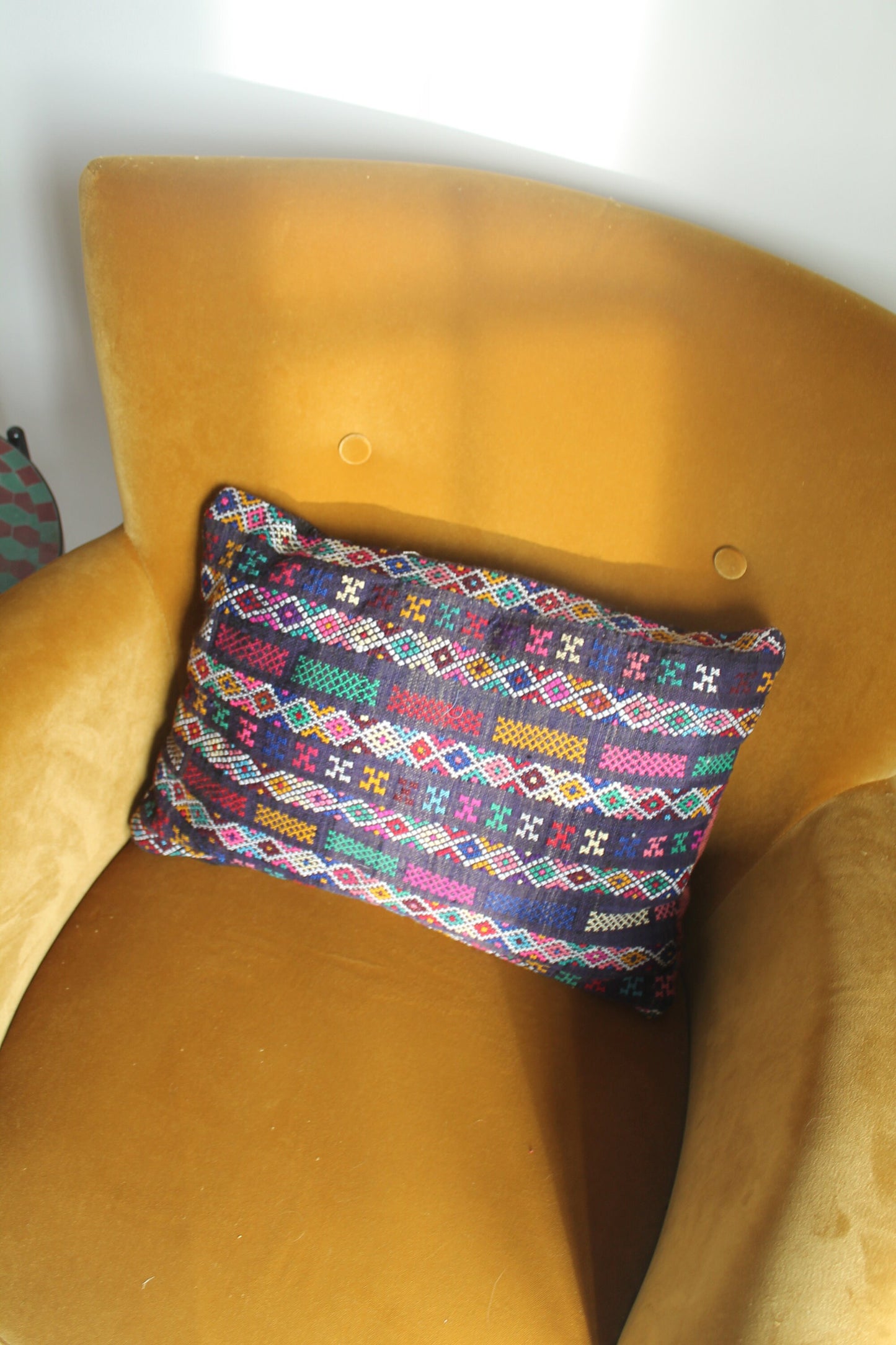 Moroccan Kilim Wool Cushion (19)