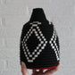 SEVILLE Black & White Moroccan Wool Basket - Tree of Colors